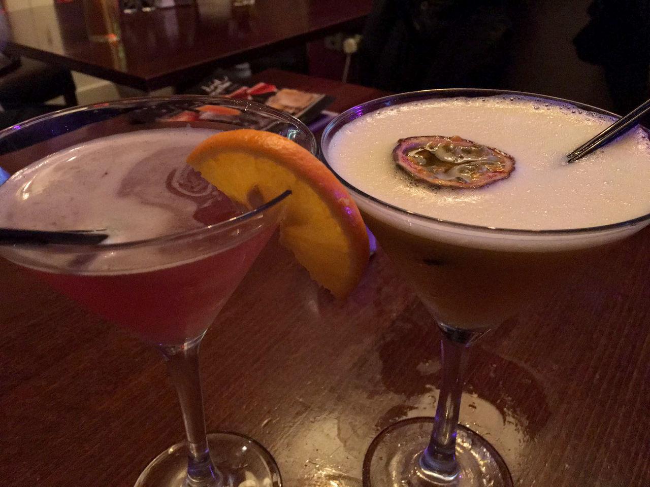 2 cocktails.